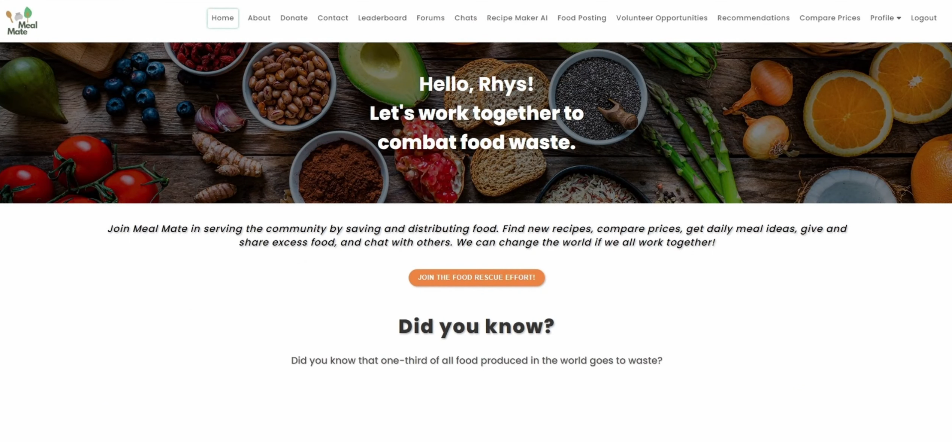 Map Based Food Posting