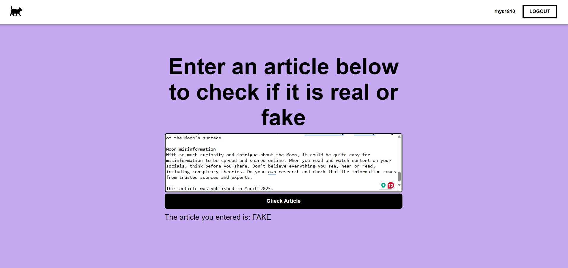 Veritas Screenshot 3